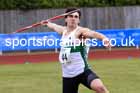 Senior Mens javelin 2024 Northern Senior and Under-20s Track and Field Champs, Middlesbrough.  Photo: David T. Hewitson/Sports for All Pics